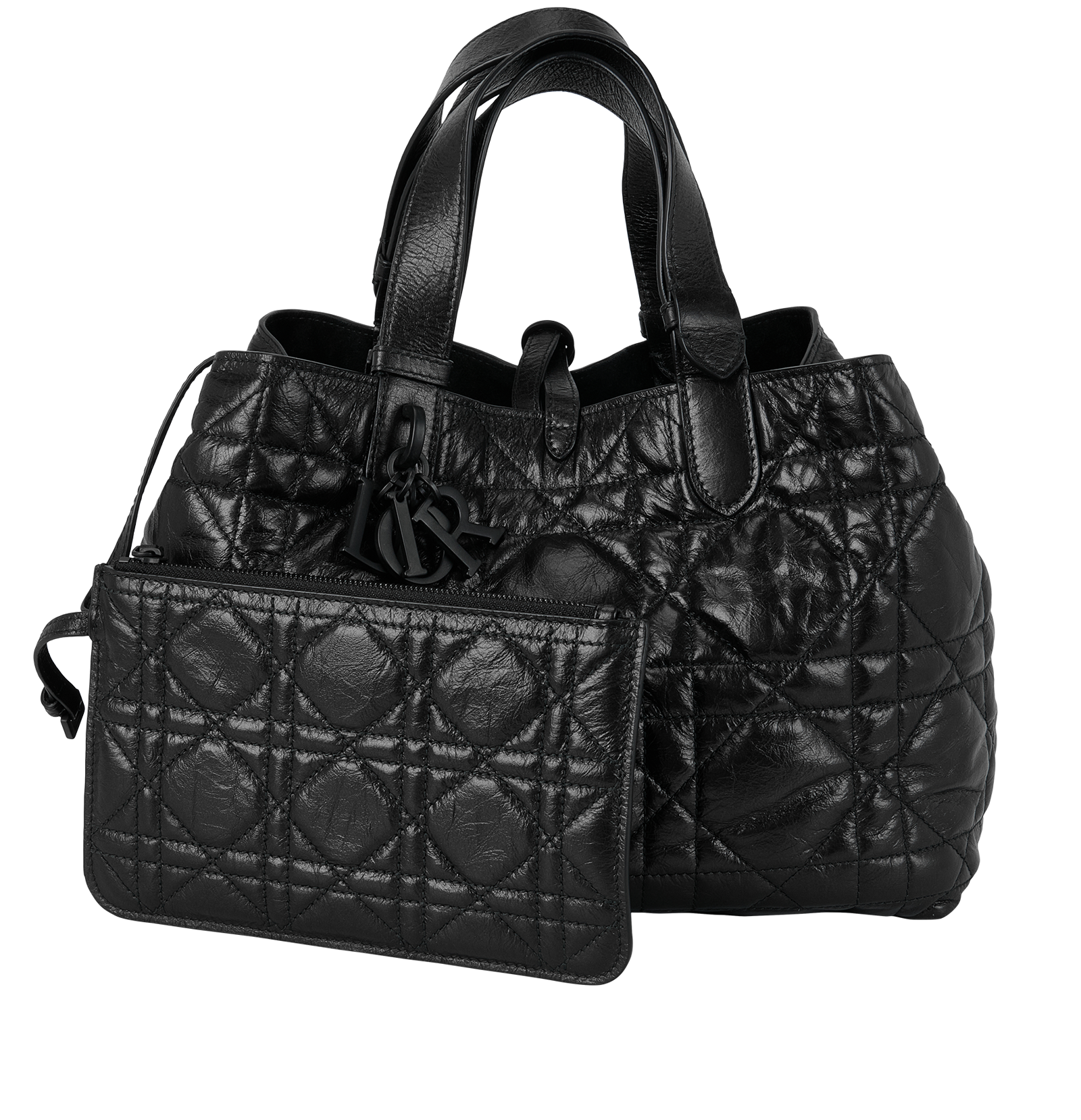 Toujours Medium Tote, &pound;1,800, Handbags, Black, Leather, Other view